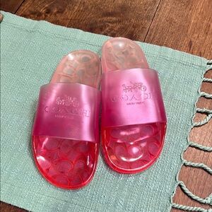 Coach Ulyssa Jelly Slides
